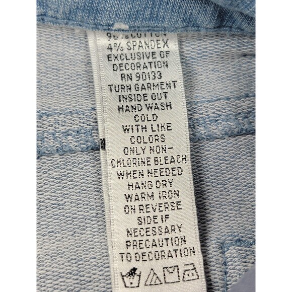 Quacker Factory Jeans Womens 10 Light DreamJeannes Straight Heart Rhinestone - Picture 12 of 14